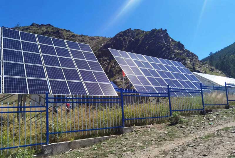 野外太阳能供电系统